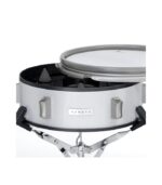 ⁦إيفنوت ٣ - طقم طبول إلكترونية (إف نوت ٣ - ٣ ستايل بي) ٥ قطع مع ٤ صنجات، ٣ حوامل ثلاثية القوائم، بلمسة نهائية بيضاء براقة (دواسة الركلة وحامل الصنج غير مشمولين)⁩ - الصورة ⁦10⁩