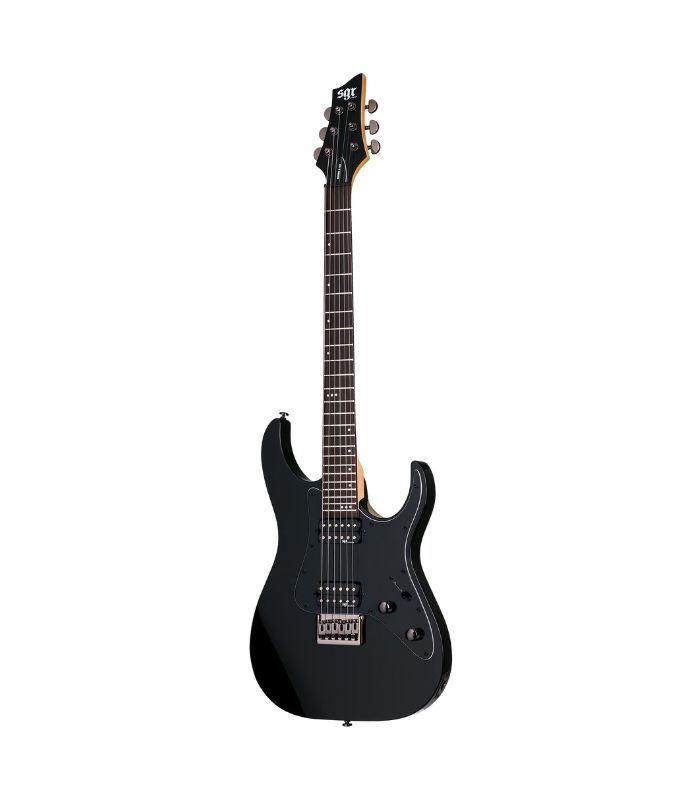 Bnashee6 black Schecter - Electric Guitar SGR Banshee 6 - Gloss Black - Image 1