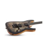 Schecter C-6 Pro Electric Guitar - Charcoal Burst - Image 3