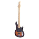 Schecter CV-4 Electric Bass Guitar - 3 Tone Sunburst