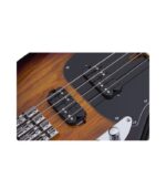 Schecter CV-4 Electric Bass Guitar - 3 Tone Sunburst - Image 9
