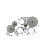 EFNOTE - E Mini Standard 4 Pieces Electric Drum Set Includes 3 Cymbals, Snare & Cymbal Stand, White Sparkle Finish (Kick Pedal & Hi Hat Stand Not Included) - Image 4