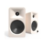 Kanto Audio - ORA4 140W Powered Reference Speakers with USB-C Input and Bluetooth - Cream, Pair