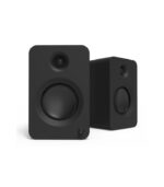 Kanto Audio - REN 200W Powered Bookshelf Speakers with HDMI ARC, USB-C, and Bluetooth 5.3 - Matte Black, Pair