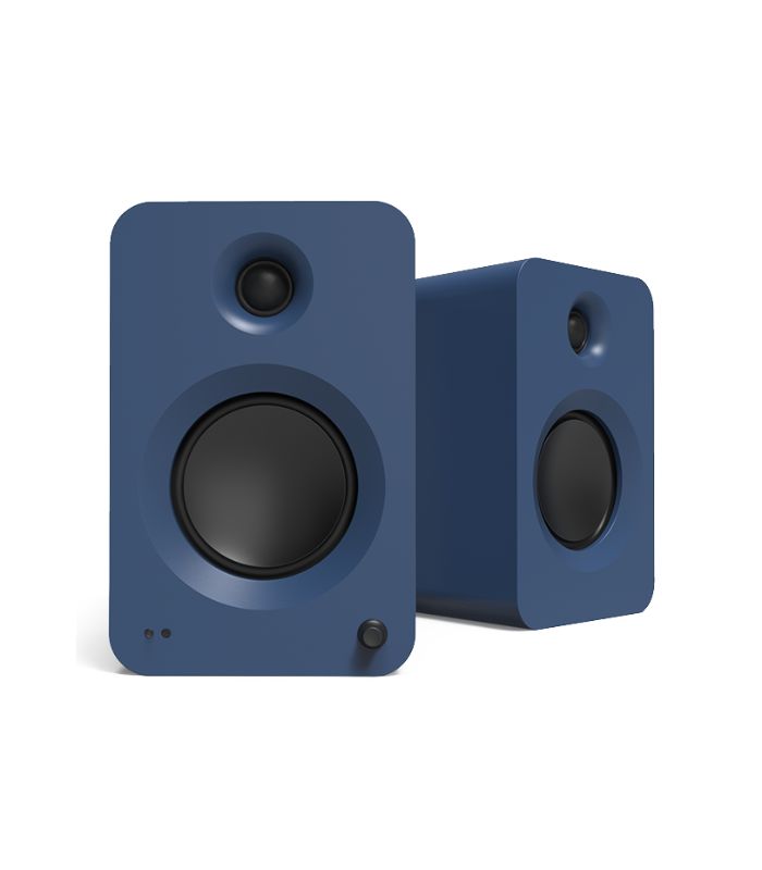 RENMU-G (2) Kanto Audio - REN 200W Powered Bookshelf Speakers with HDMI ARC, USB-C, and Bluetooth 5.3 - Matte Blue Pair - Image 1