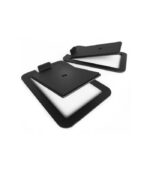 Kanto Audio - S4 Angled Desktop Speaker Stands for Midsize Speakers - Black, Pair