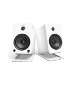 Kanto Audio - S6W Angled Desktop Speaker Stands for Large Speakers - White, Pair - Image 2