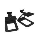 كانتو أوديو - إس إي ٦ قواعد سماعات مكتبية مرتفعة للسماعات الكبيرة زوج من القواعد - أسود