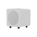Kanto Audio - SUB6 200W 6" Sealed Powered Subwoofer, Matte White / White Grille