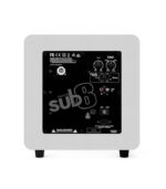 ⁦كانتو أوديو - سوب ٨ مضخم صوت نشط بقدرة ٣٠٠ واط ومقاس ٨ بوصة تصميم مغلق - أبيض مطفي / شبكة حماية بيضاء⁩ - الصورة ⁦2⁩