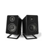 Kanto Audio - S2 Angled Desktop Speaker Stands for Small Speakers - Black, Pair - Image 2