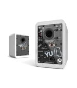 Kanto Audio - YU4 140W Powered Bookshelf Speakers with Bluetooth and Phono Preamp - Matte White, Pair - Image 2