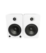 Kanto Audio - YU6 200W Powered Bookshelf Speakers with Bluetooth and Phono Preamp - Matte White, Pair - Image 2