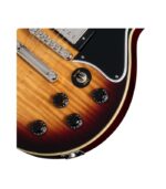 ⁦إيبيفون - جيتار ليز بول بفتحة مزدوجة وسطح مزخرف - لون بوربون بيرست⁩ - الصورة ⁦2⁩