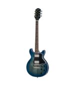 Epiphone - Les Paul Double Cut Figured Electric Guitar - Ocean Water