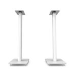 كانتو أوديو - إس بي ٢٦ بي إل دبليو قواعد أرضية دوارة لسماعات الرف مقاس ٢٦ بوصة زوج من القواعد - أبيض