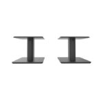 كانتو أوديو - إس بي ٦ إتش دي قواعد سماعات مكتبية عالمية مقاس ٦ بوصة مع نظام إدارة الكابلات زوج من القواعد - أسود