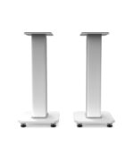 Kanto Audio - SX22W 22" Fillable Speaker Stands with Isolation Feet and Fillable Channel - White, Pair
