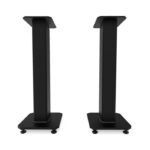 Kanto Audio - SX26 26" Fillable Speaker Stands with Isolation Feet and Fillable Channel - Black, Pair