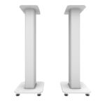 Kanto Audio - SX34W 34" Fillable Speaker Stands with Isolation Feet and Fillable Channel - White, Pair