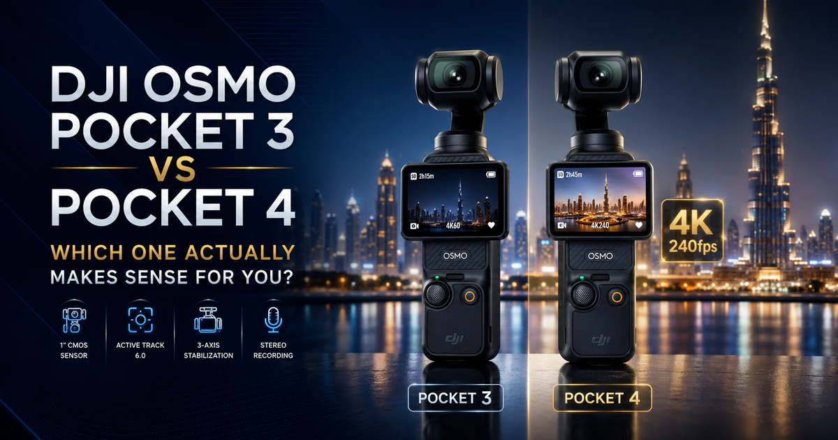 DJI Pocket 3 vs Pocket 4