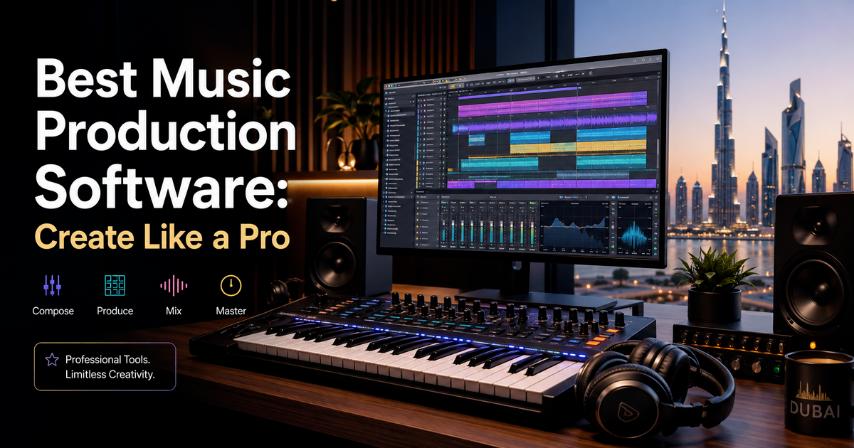 Best Music Production software UAE