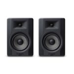 M-Audio M Audio BX5 D3 Compact 2 Way 5'' Active Studio Monitor Speaker for Music Production and Mixing With Onboard Acoustic Space Control, 1 piece, Black, XLR