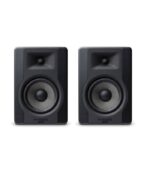 M-Audio M Audio BX5 D3 Compact 2 Way 5'' Active Studio Monitor Speaker for Music Production and Mixing With Onboard Acoustic Space Control, 1 piece, Black, XLR
