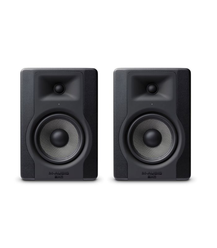 700x800-YS-BX5-D3-01 M-Audio M Audio BX5 D3 Compact 2 Way 5'' Active Studio Monitor Speaker for Music Production and Mixing With Onboard Acoustic Space Control, 1 piece, Black, XLR