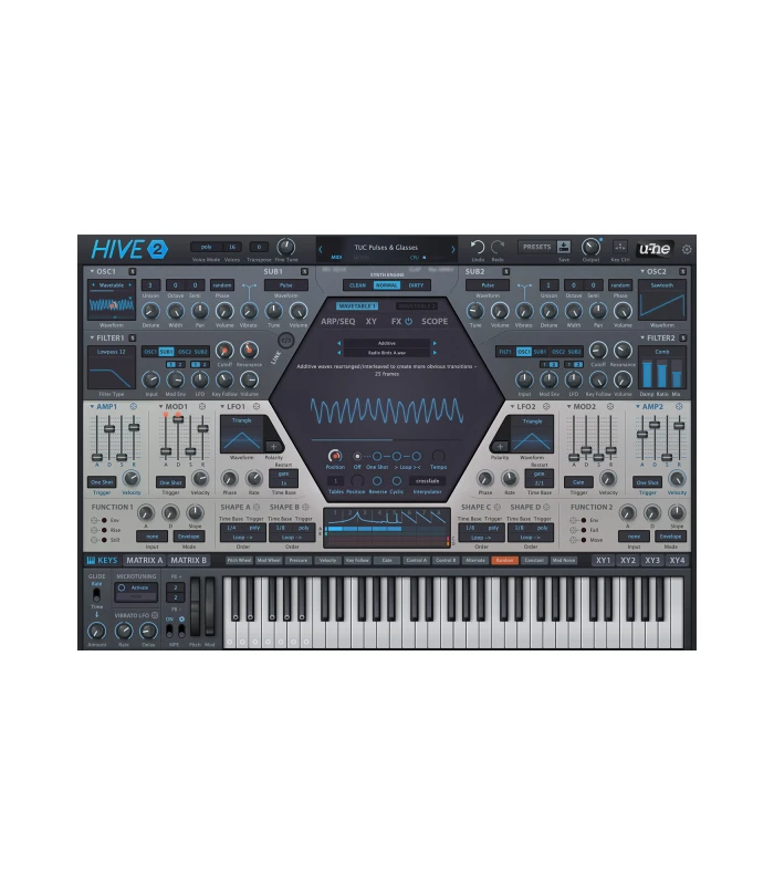 u-he Hive 2 - Analogue Synth Plugin - Digital Delivery u-he Hive 2 - Analogue Synth Plugin - Digital Delivery
