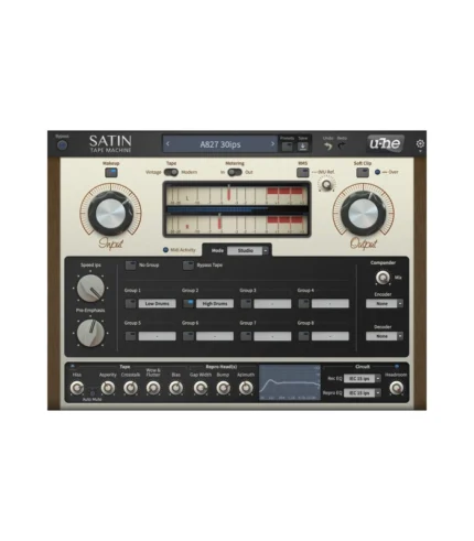 u-he Satin - Analogue Plugin - Digital Delivery
