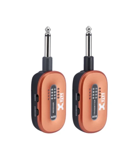 A58 5.8 GHz Guitar Wireless System Orange Color