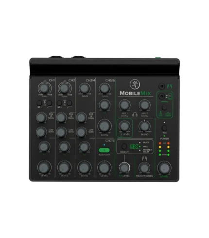 MobileMix 8-Channel USB-Powerable Mixer for Live Sound, A/V Production & Streaming
