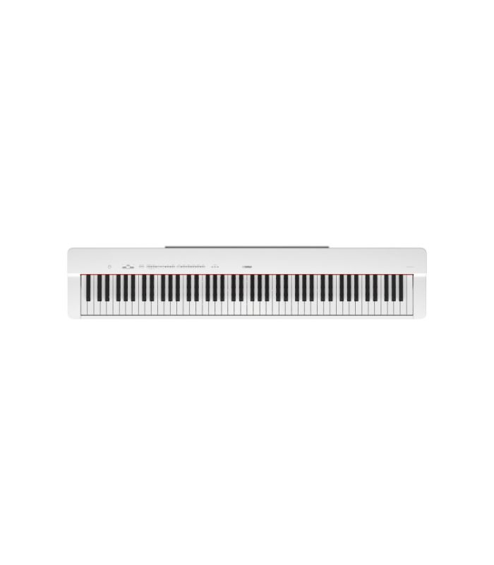 NP225WH (4) Yamaha P-225WH 88 Key Digital Keyboard - White Without Stand - Image 1