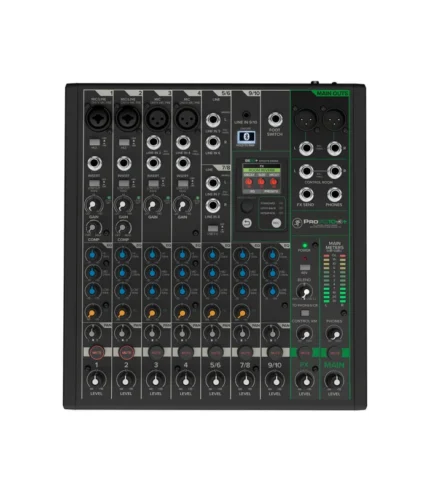 ProFX10v3+ 10-Channel Analog Mixer with Enhanced FX, USB Recording Modes, and Bluetooth