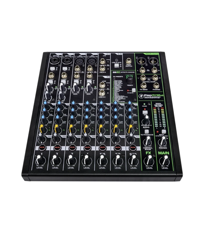 ProFX10v3 Professional 10 Channel Mixer with Effects & USB ProFX10v3 Professional 10 Channel Mixer with Effects & USB