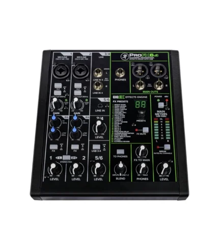 ProFX6v3 Professional 6 Channel Mixer with Effects & USB