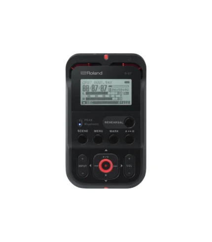 Roland R-07 Portable Audio Recorder (Black)