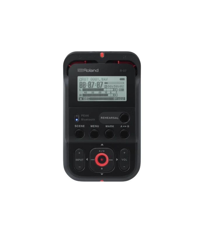 Roland R-07 Portable Audio Recorder (Black) Roland R-07 Portable Audio Recorder (Black)