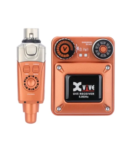 U45 In-Ear 5.8 GHz Monitor Wireless System Metal Orange Color