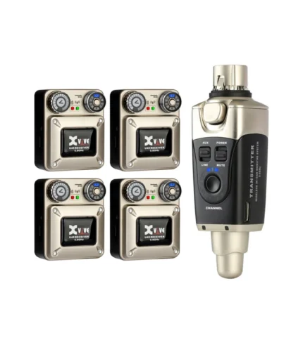 U45R4 In-Ear 5.8 GHz Monitor Wireless System 1 xTransmitter & 4 x Receivers